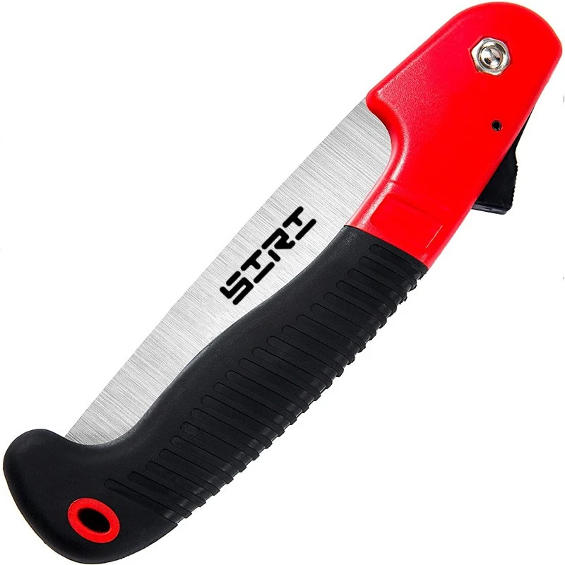 180mm Rubber-Plastic Handle Polished Folding Saw Small best