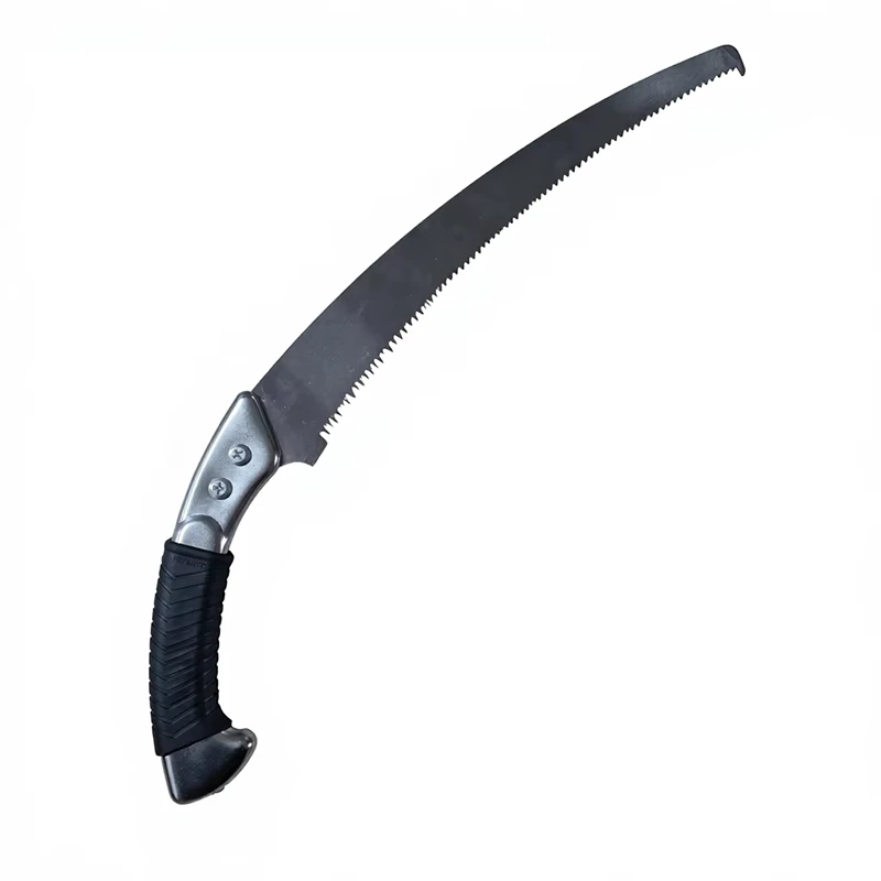 Plastic-Steel Handle Curved-Body Teflon Waist Saw